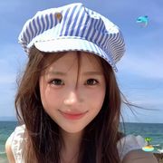 キャスケット　帽子　レディース　韓国ファッション　春夏