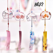 江戸風鈴 風鈴 ガラス風鈴 澄んだ音 厄除け 桜塗装 手作り風鈴 風鈴祭り