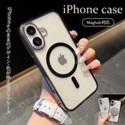 iPhone17 ケース クリア 透明 スマホケース スマホカバー ソフト TPU+PC 耐衝撃 MagSafe対応