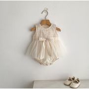 【キッズ】女の子 ボディースーツ 夏 涼しい 柔らか  保育園用  夏服 子供服