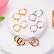DIYパーツ★イヤリングパーツ★ハンドメイド用★カン付き★イヤリング部品★diy素材★デコパーツ