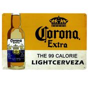 サインボード　メタルサイン　A4　アメリカン雑貨　BEER　コロナビール　ブリキ　ティン　看板