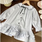 秋冬新作★韓国風子供服★ベビー服★女の子 長袖 ドレス キッズワンピース 可愛い★