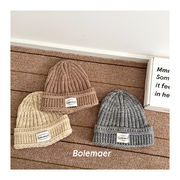 子供帽子　キッズニット帽　ビーニー　韓国キッズハット