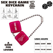 セクシー ダイス ゲーム  キーチェーン　アダルトでロックなキーチェーン　バイカー　アメリカン雑貨