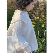 2025秋新作 韓国風子供服 キッズ服 女の子 長袖 トップス  シャツ 90cm-150cm