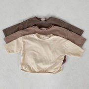 キッズ服　韓国風 ｔシャツ 子供服　シンプル