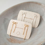 ピアス　レディース　INS　韓国ファッション　デザイン　リボン