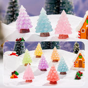 夜光 クリスマス デコパーツ DIY素材 卓上置物 飾り写真撮影の小道具 DIY素材 店舗装飾品 貼り付けパーツ