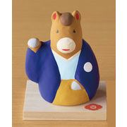 ☆幸福を招く☆ お目出度い縁起の置物「なつかし屋」【錦彩 招福寿々