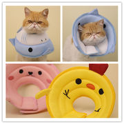 術後の傷口保護☆犬猫用傷口なめ防止★猫用☆ペット用品★介護用品☆首襟★ネコ雑貨  ペット雑貨★犬服