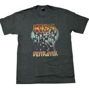 MUSIC TEE 音楽Ｔ-シャツ KISS  Destroyer  バンドT