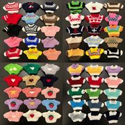 2★セーター   10-14cm用  綿人形   ぬいぐるみ用服   着せ替え ミニドール  ドールハウス  48色