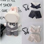 背広  スーツ   17cm用  綿人形   ぬいぐるみ用服   着せ替え ミニドール  ドールハウス  3色