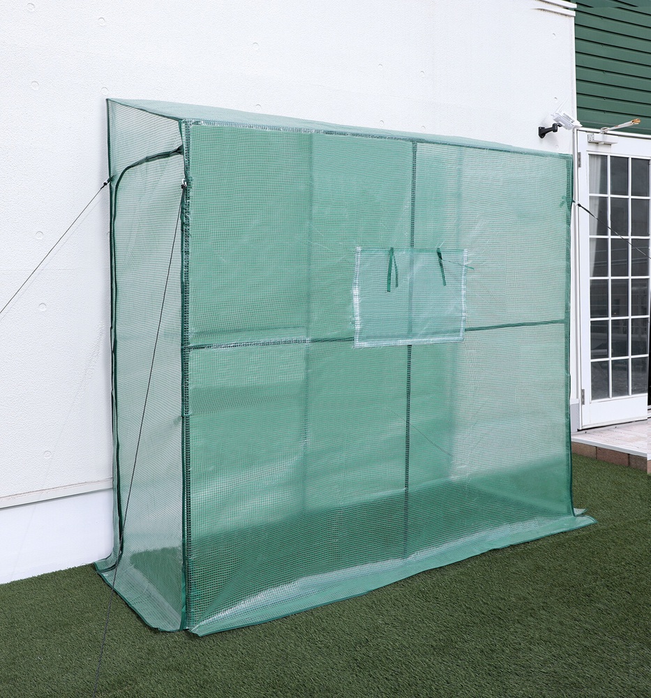 スリムなビニールハウス