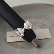 指輪　リング　レディース　INS　韓国ファッション　デザイン　リボン