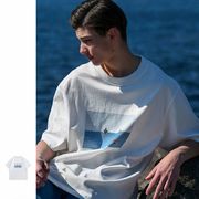 メンズファッション 半袖Tシャツ 男女兼用 ストリート系 トップス 春夏 2025新作★