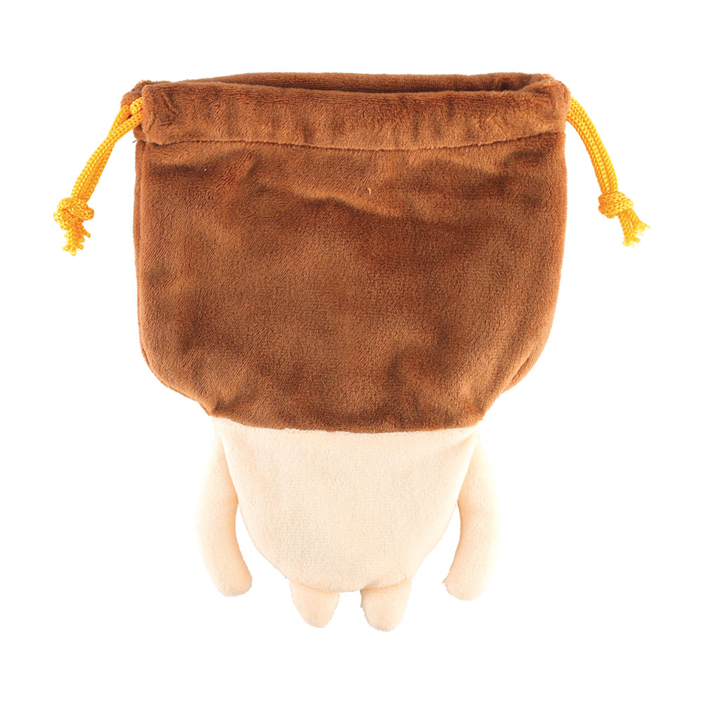 NS-5530472NM おさわり探偵なめこ栽培キットぬいぐるみ巾着 なめこ