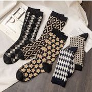 秋冬新作大人靴下★通気性靴下★女性靴下★人気のファッショナブルなチューブソックス