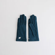 【WOMEN】ひつじ刺繍ジャージグローブ / タッチパネル対応