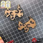 両面レザー 高級感ヘアアクセサリーパーツ PUレザー スマホケースパーツ DIY素材 アクセサリーパーツ