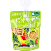 ※和光堂 そのままBABY果実 りんご×バナナ×ほうれん草 70g