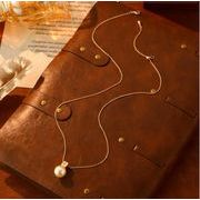 18K超新作 ネックレス チェーン アクセサリー　韓国　デザイン ネックレス　韓国★