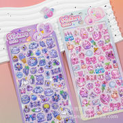 新入荷   エンボス ステッカー  シール  デコパーツ    DIY素材 貼り付けパーツ デコ素材