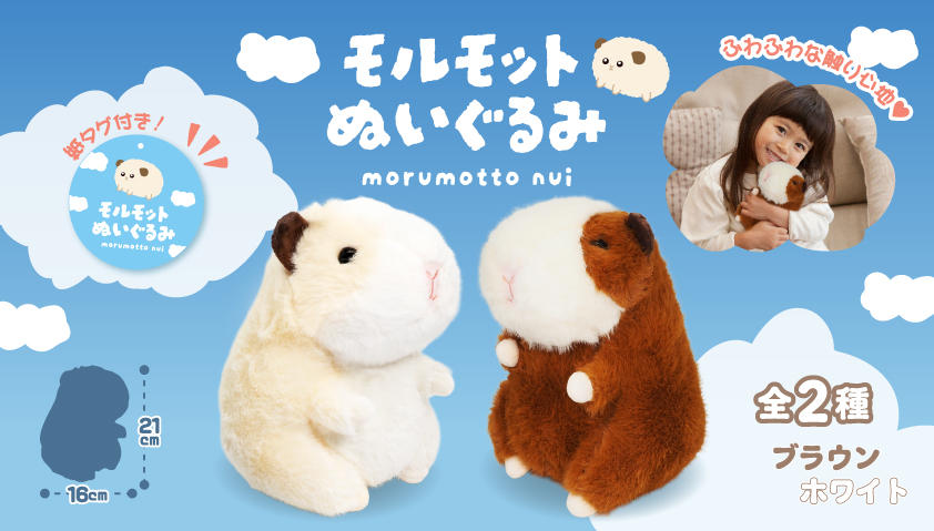 次回1月以降入荷予定】モルモットぬいぐるみ | 卸売・ 問屋・仕入れの