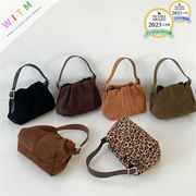 2025新作 スエードバッグ ヒョウ柄 ハンドバッグ 手提げバッグ 斜め掛け レディース 上品