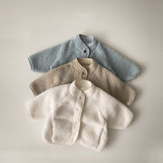 ins 秋冬新作　キッズ　ボア　ジャケット　カジュアル　トップス　おしゃれ　アウター　可愛い　あたっか