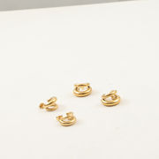 サージカルステンレスイヤーカフ　アクセサリー　金属アレルギー対応　ファッション　18kコーティング