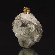 【一点物】ペンダントトップ　フェナカイト＜ロシア産＞　原石　K18　ゴールド　日本製