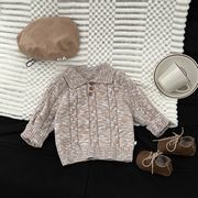 「2025」子供服★トップス★ニット★セーター★韓国風子供服★73cm～110cm