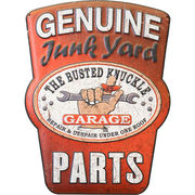 アンティークエンボスプレート GIUINNESS Junk Yard PARTS★