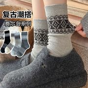 2025冬新入荷★レディース靴下＆ソックス　厚手★4色