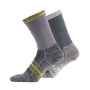 ASHITOMO WORKING SOCKS 疲れ対策ソックス 5本指クルー25-27cm2足組カラー SWTC-C52