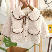 2025秋冬※シープ風 ジャケット 女児 防寒 ベビー 秋冬 上着