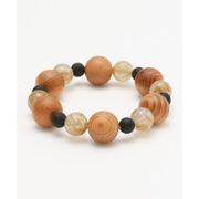 【ご紹介します！「岩座」屋久杉六芒星ブレスレット ルチルクォーツ】RUTILATED QUARTZ