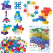 日本製 made in japan Artecブロック なないろクリア クリスタルギフト 151145