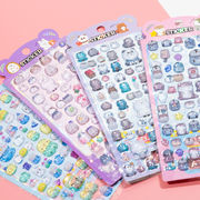 手作り DIY ぷくぷく エポキシステッカー ボンボンシール 3Dステッカー 立体ステッカー 粘着シール