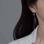 通勤用ピアス、気質イヤリング、 ポストsilver925 、ファッションアクセサリー、金属アレルギー対応