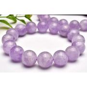 ミルキー ラベンダーアメジスト 12.5mm ブレスレット 1個売り _BG6121-125