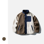 メンズファッション シープボア 中綿 ジャケット 男女兼用 ストリート系  アウター 秋冬 2025新作★