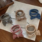 ヘアゴム　ヘアアクセサリー　レディース　韓国ファッション　リボン