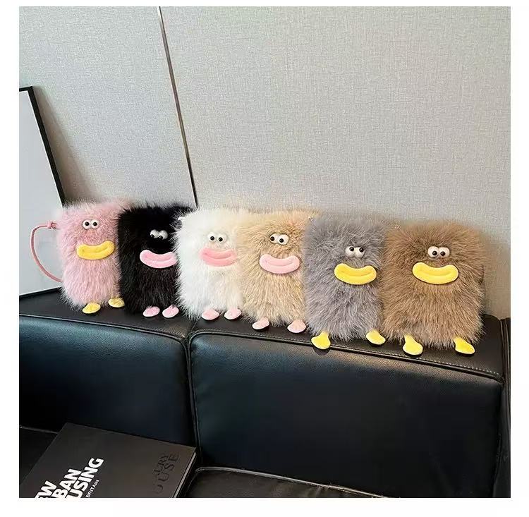 新入荷　ins 風　秋冬　キッズ　親子ルック　大人兼用　もこもこ　ショルダーバック　かわいい　 5色　DC