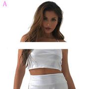 ヒップホップ ダンスウェア お目立ち度満点!メタリックチョッキ/ホットチョッキ セクシーチョッキ