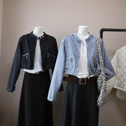新入荷★レディース服・コート・デニムファッション・・韓国風・トップス    2色