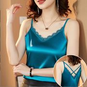 レディースキャミソール OLキャミソール 通勤 オフィスタンクトップキャミソール レースキャミソール