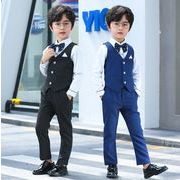 学園祭 発表会 卒園式 卒業式 上品 キッズスーツ 男児お祝い 子供服 フォーマル七五三 英国 セレモニー